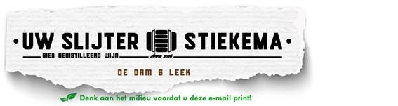 Uw slijter Stiekema